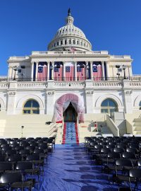 Americký Kapitol se připravuje na inauguraci Donalda Trumpa