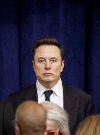 Miliardář Elon Musk na inauguraci Donalda Trumpa