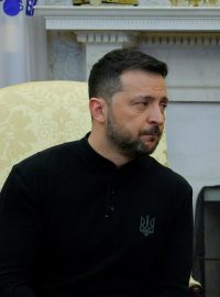 Ukrajinský prezident Volodymyr Zelenskyj a americký prezident Donald Trump