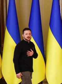 Ukrajinský prezident Volodymyr Zelenskyj