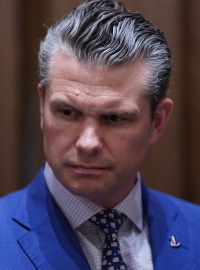 Americký ministr obrany Pete Hegseth