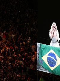 Na koncert Lady Gaga přišly více než 2 miliony lidí