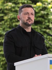 Ukrajinský prezident Volodymyr Zelenskyj