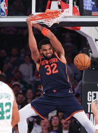 Bakstebalisté New York Knicks a Boston Celtics