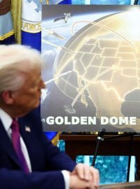 Vesmírný protiraketový štít Golden Dome