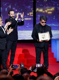Íránský režisér Džafar Panahí, držitel Zlaté palmy za film Byla to jen nehoda