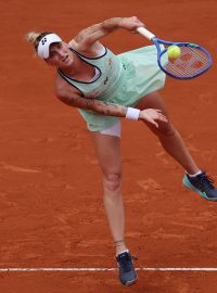 Markéta Vondroušová v osmifinále Roland Garros