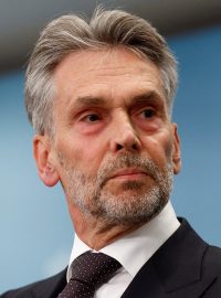 Nizozemský premiér Dick Schoof v Haagu, Nizozemsko, 28. května 2024