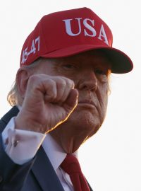 Americký prezident Donald Trump v Iowě