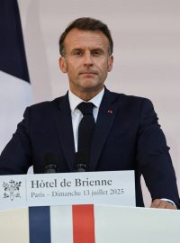 Francouzský prezident Emmanuel Macron