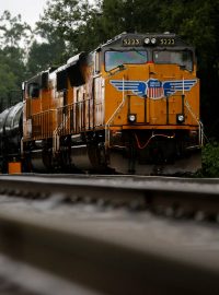 Vlak Union Pacific v Texasu