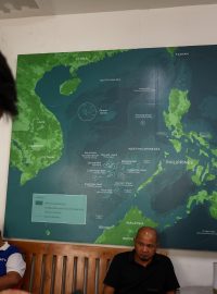 Jihočínské moře, kde dochází ke střetům mezi Čínou a Filipínami