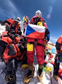 Eva Perglerová na Mount Everestu