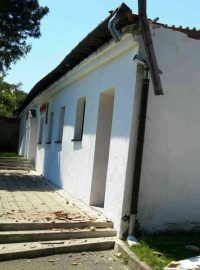V Čejkovicích na Hodonínsku se v pátek večer zbortila část střechy domku, kde v dětství žil Tomáš Garrigue Masaryk.