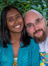 Samiu Tamrin Ahmed a její partner Antonín Vacek
