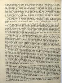 V prosinci 1945 probíhalo vyšetřování manželů Maříkových, kteří mohli opustit v noci z 9. na 10. června 1942 Lidice i se dvěma dětmi. Po Babůrkovi nový velitel buštěhradské stanice Evžen Ressl zapsal možné příčiny vypálení Lidic a oficiální cestou je předal vyšetřovatelům. Dokument se dostal do ruky dokonce vládnímu radovi ministra vnitra Václav Noska dr. Kropáčovi, který opět žádal na počátku února 1946 o pokračování vyšetřování Maříkových, ale o Mikešové mlčí. O zápisech doložených dobovými dokumenty nikdo z nadřízených orgánů nepochyboval.