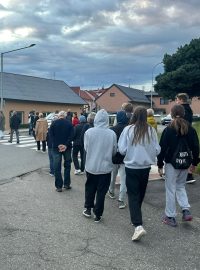 Protest začal už kolem šesté hodiny ranní