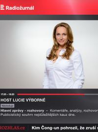 Vizuální rádio na modelu Českého rozhlasu Radiožurnálu