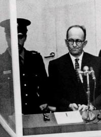 Adolf Eichmann před izraelským soudem