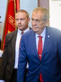 Prezident Miloš Zeman na návštěvě Kraje Vysočina