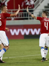 Tomáš Souček a Jan Sýkora
