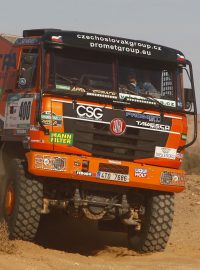 Tomáš Tomeček na Rallye Dakar