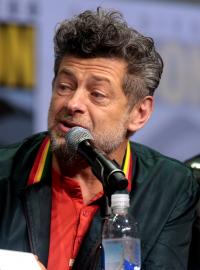 Britský herec Andy Serkis, představitel Gluma z trilogie Pán prstenů.