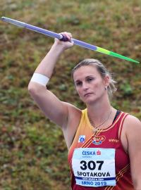 Oštěpařka Barbora Špotáková