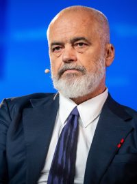 Sali Beriša a Edi Rama (archivní foto)