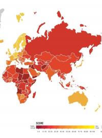 Index vnímání korupce 2018 nevládní organizace Transparency International