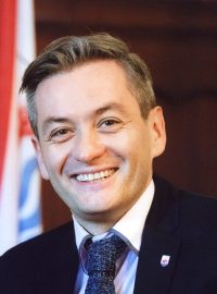 Polský politik Robert Biedroń