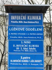 Infekční klinika Nemocnice Na Bulovce v Praze