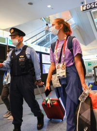 Cimanouská krátce poté, co na tokijském letišti Henada požádala o pomoc japonskou policii