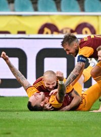 Jakub Řezníček slaví svůj 100. gól v nejvyšších soutěžích