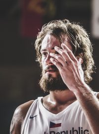 Ondřej Balvín v dresu basketbalové reprezentace