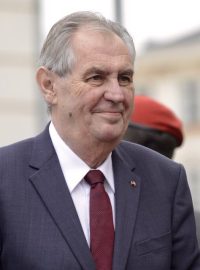 Prezident Miloš Zeman a rakouský prezident Alexander Van der Bellen