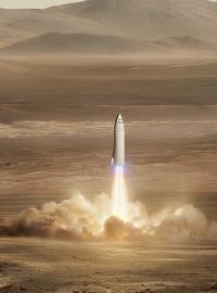 Raketa BFR má měřit 106 metrů. K pohonu ji bude sloužit 32 motorů Raptor