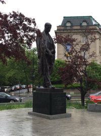 Socha Tomáše Garrigua Masaryka ve Washingtonu