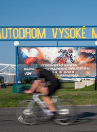Cyklistické závody na autodromu Vysoké Mýto