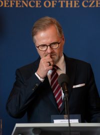 Premiér Petr Fiala (ODS)