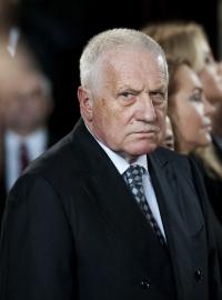 Bývalý prezident Václav Klaus při inauguraci prezidenta Miloše Zemana, 8.3.2018