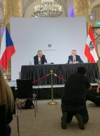 Miloš Zeman a Alexander Van der Bellen