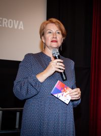 Ředitelka fimového festivalu Czech-In Markéta Hodoušková a herečka Hana Vagnerová