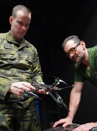 Čestný předseda Skupiny D Karel Řehka a jeden ze zakladatelů Ondřej Vetchý