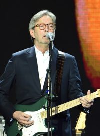 Eric Clapton na snímku z března 2020