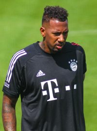 Fotbalista Bayernu Jerome Boateng