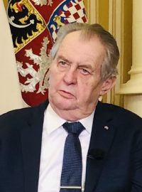 Prezident Miloš Zeman odsoudil ruský vpád na Ukrajinu