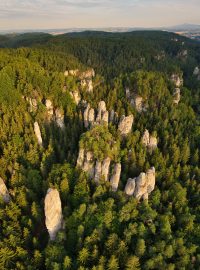 Hruboskalské skalní město v Českém ráji, Geopark UNESCO
