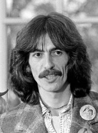 Člen Beatles George Harrison v roce 1974