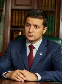 Volodymyr Zelenskyj v seriálu Sluha národa